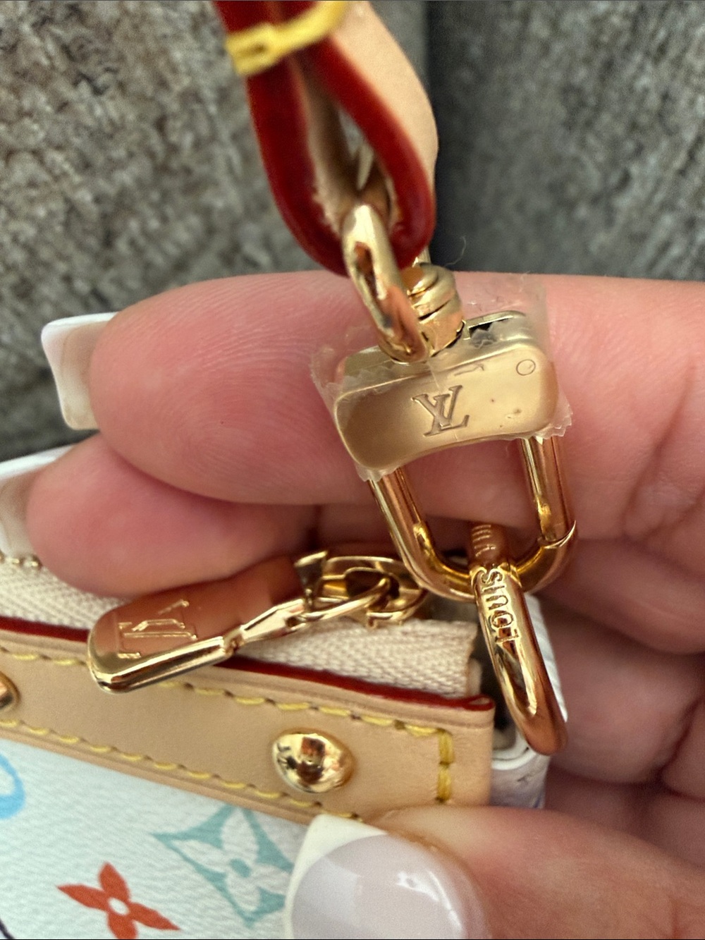 Louis Vuitton TM 2025 Monogram Mini Shoulder Bag with Gold Chain - Picture 11 of 16